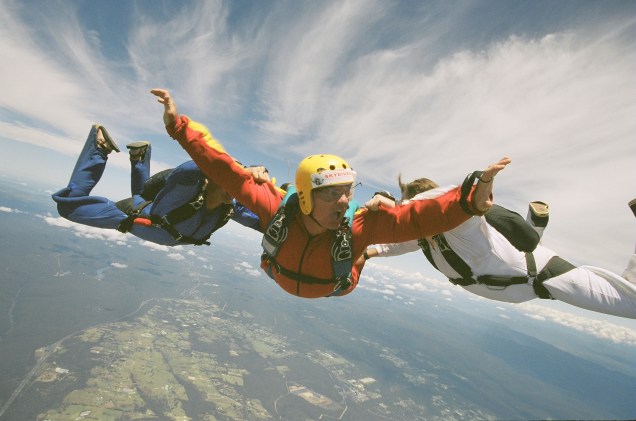 Baz over Picton, Australia