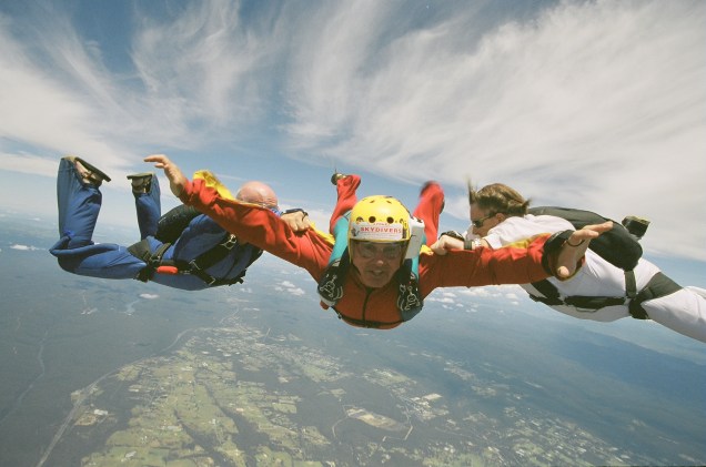 Baz over Picton, Australia