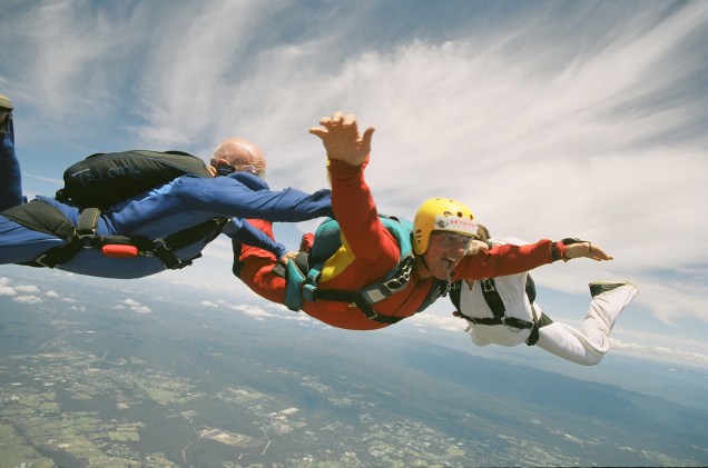 Baz over Picton, Australia