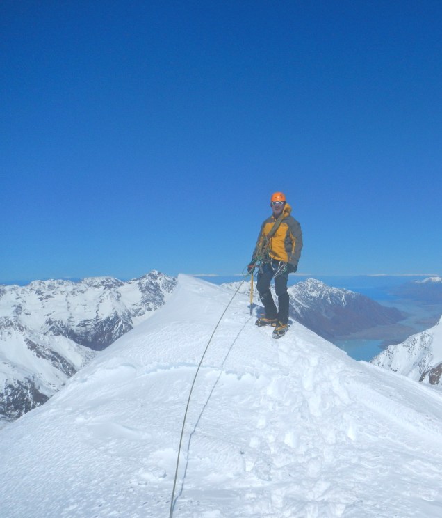 Baz, Grey's Peak, New Zealand