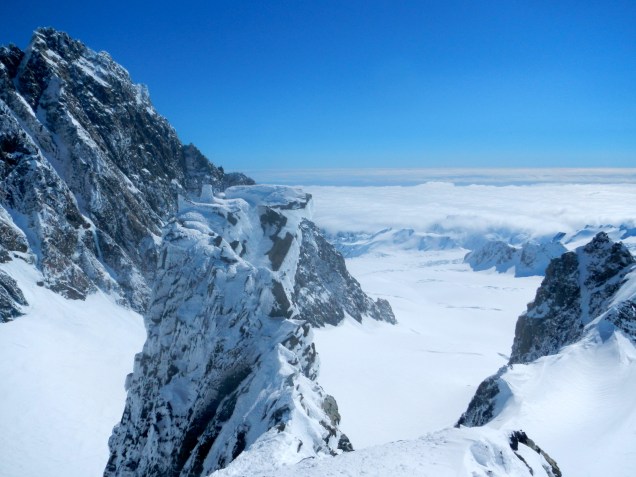 Grey's Peak, Fox Glacier, New Zealand
