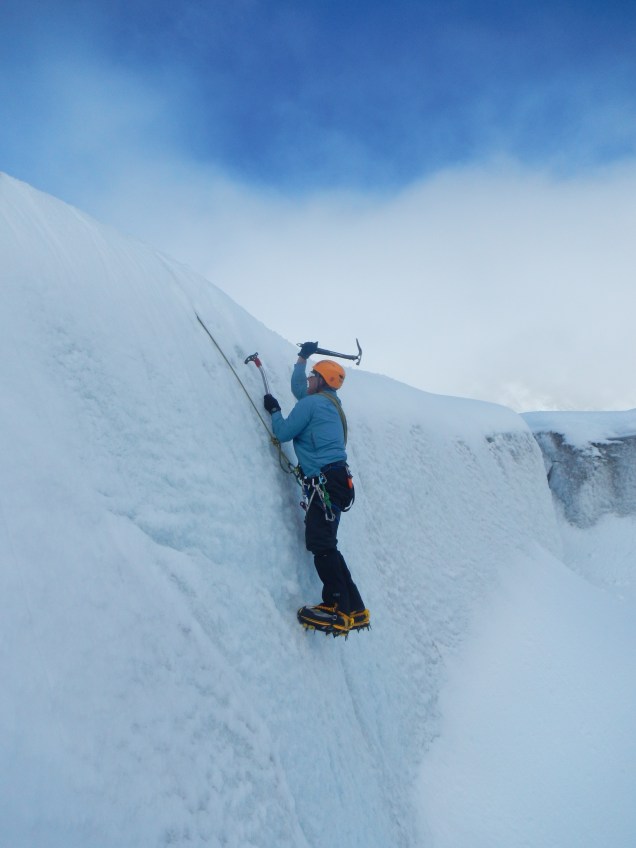 Baz, Ice-climbing, Fox Glacier