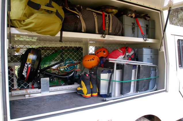 Packed for adventure