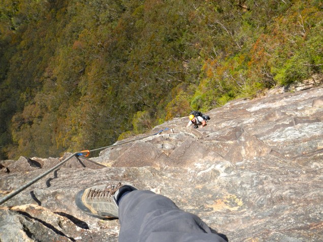 Baz - Climbing out Boar's Head