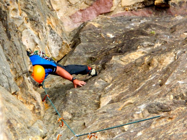 Baz on final pitch - Sweet Dreams, Blue Mountains, Australia