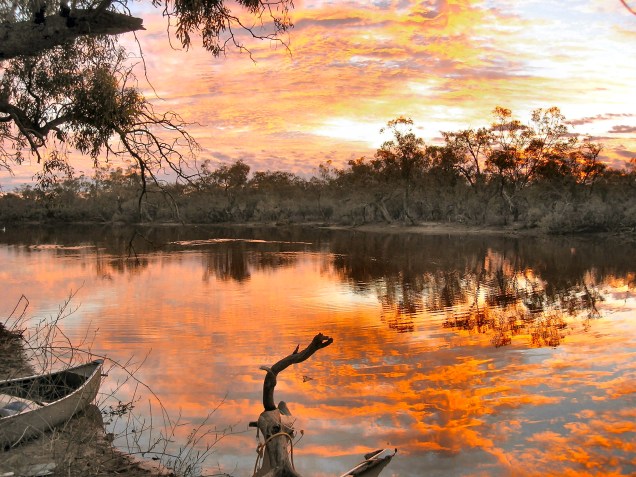 Ourimperee Water Hole - Outback Australia