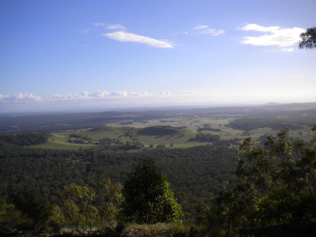 Overlooking the Hunter Valley