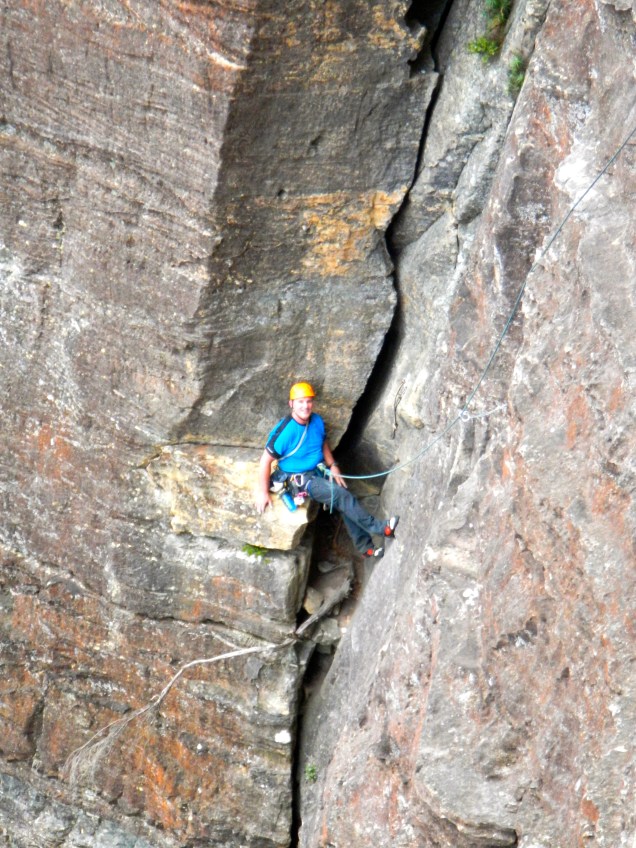 Baz - Climbing Sweet Dream, Blue Mountains, Australia