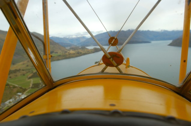 Baz over Wanaka