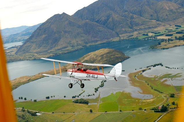 TomO and Baz over Wanaka