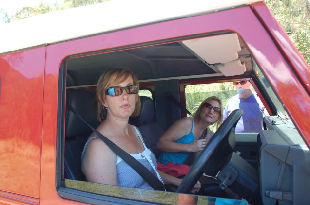 Janet - always happy to take the wheel