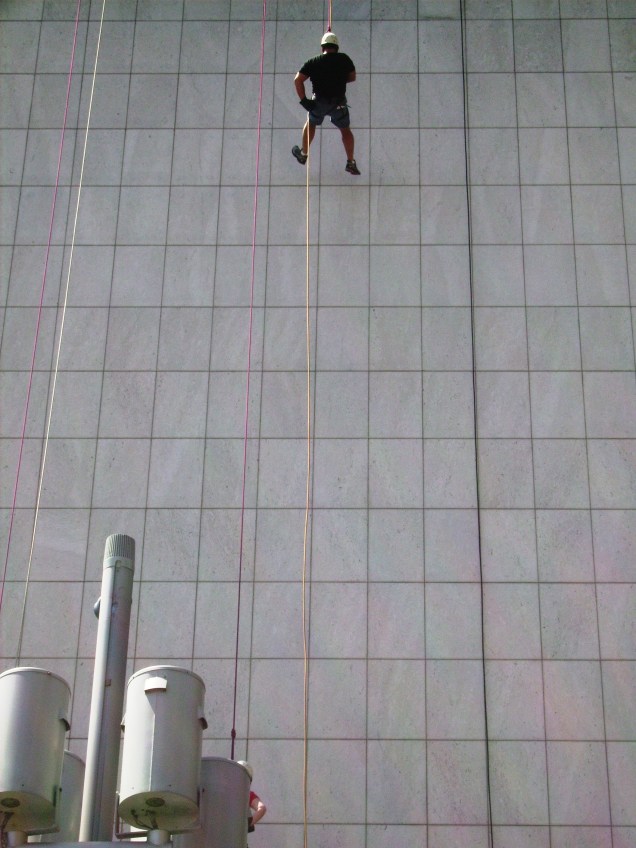 Baz on the AMP Building, Sydney