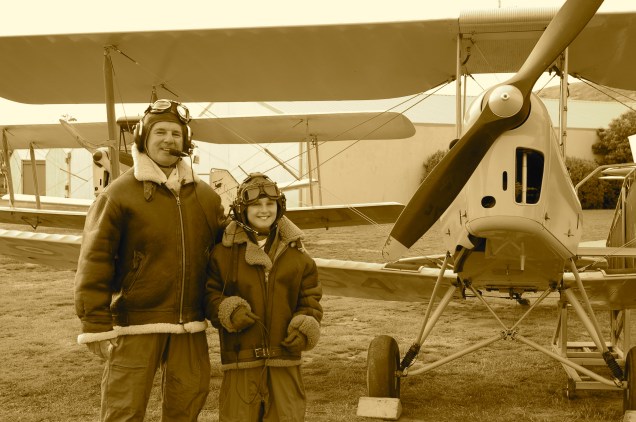 Baz & TomO - ready to take to the skies