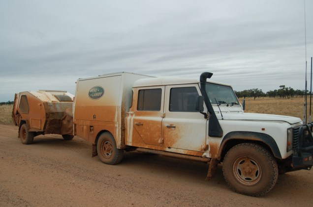 The Landy and T-Van, no show ponies here!