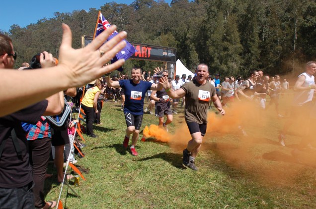 Baz and Ray, Tough Mudder, Sydney