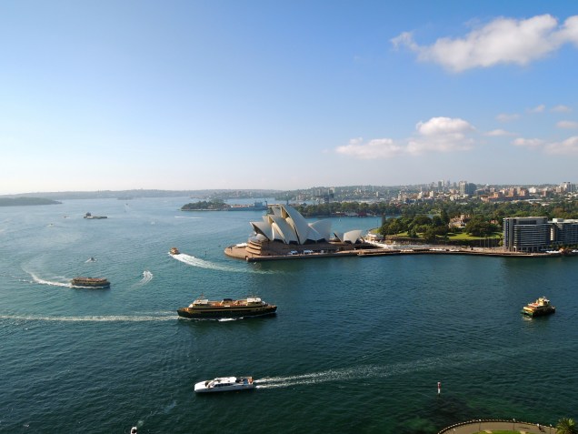 Sydney Harbour and the Sydney Opera House